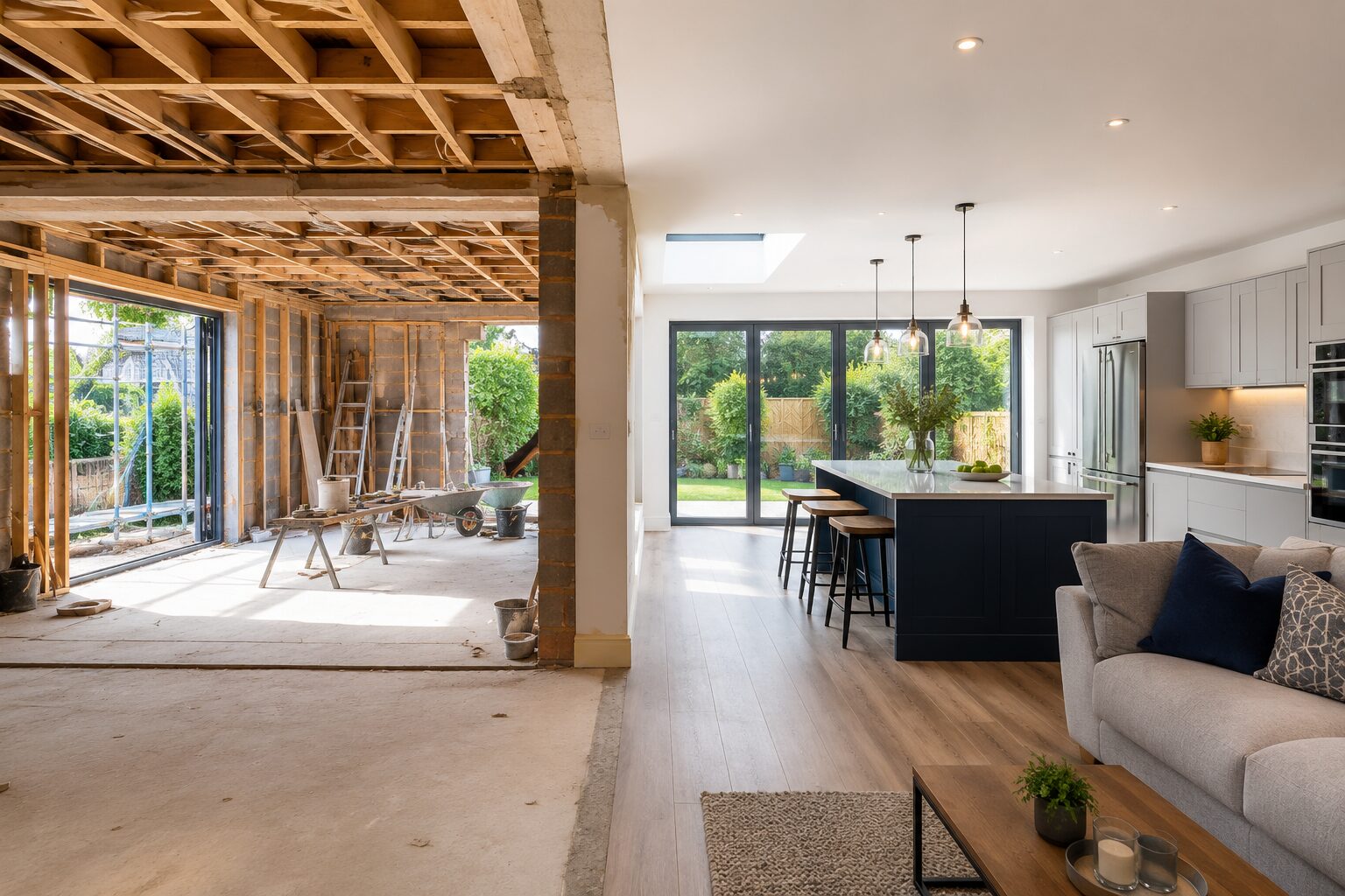 Builders in Caterham